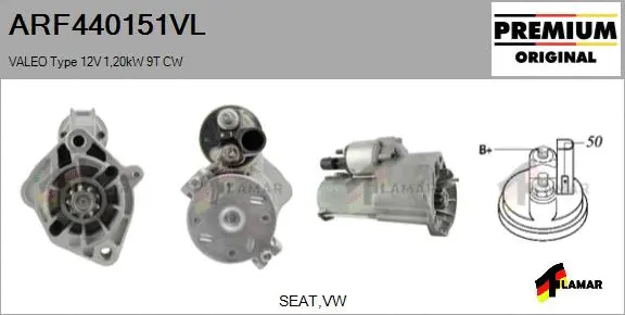 Starter (ARF440151VL)