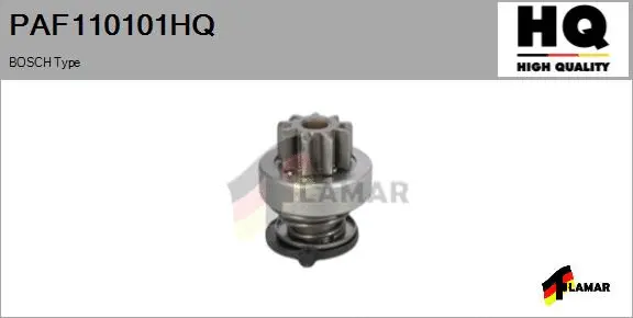 Pinion, starter (PAF110101HQ)