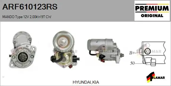 Starter (ARF610123RS)