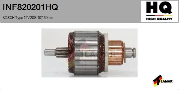 Armature, starter (INF820201HQ)