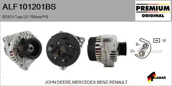 Alternator (ALF101201BS)