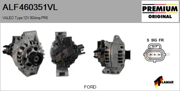 Alternator (ALF460351VL)