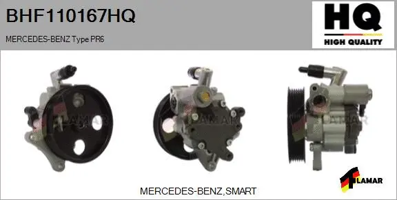 Hydraulic Pump, steering (BHF110167HQ)