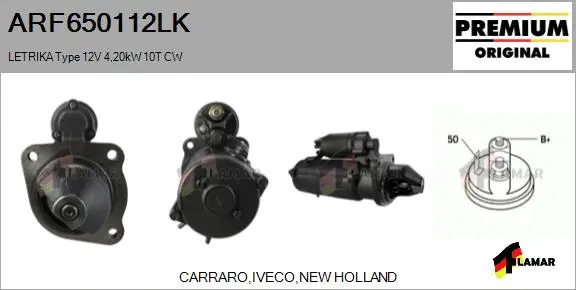 Starter (ARF650112LK)