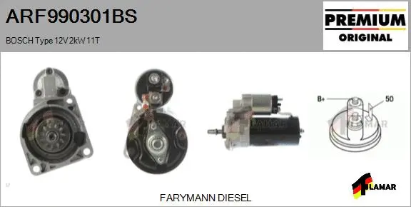 Starter (ARF990301BS)