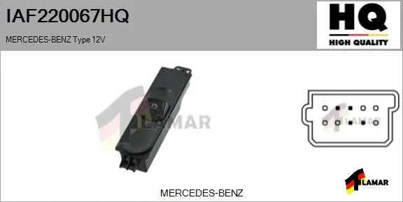 Switch, window regulator (IAF220067HQ)