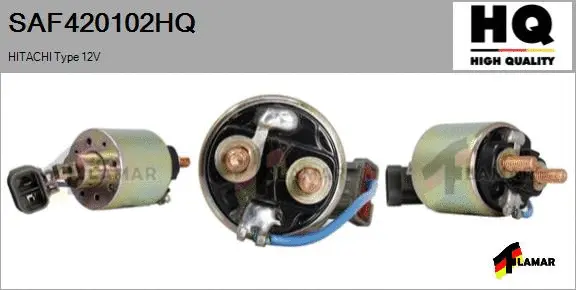 Solenoid Switch, starter (SAF420102HQ)
