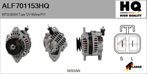 Alternator (ALF701153HQ)