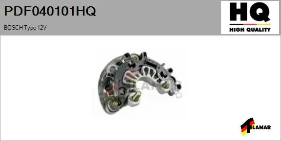 Rectifier, alternator (PDF040101HQ)