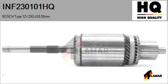 Armature, starter (INF230101HQ)