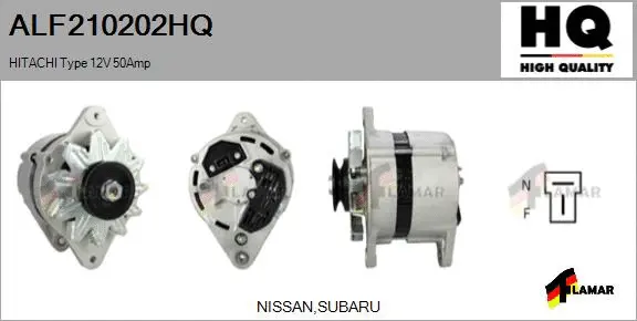 Alternator (ALF210202HQ)