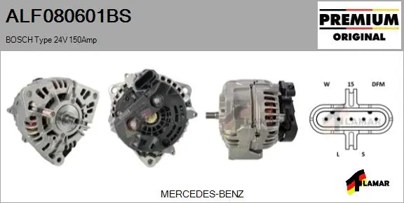 Alternator (ALF080601BS)