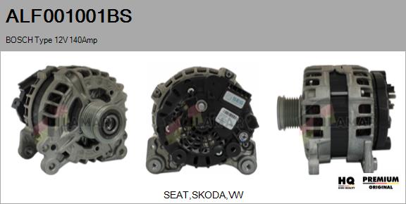 Alternator (ALF001001BS)