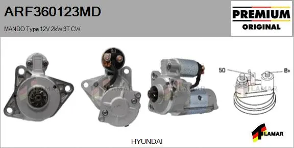 Starter (ARF360123MD)