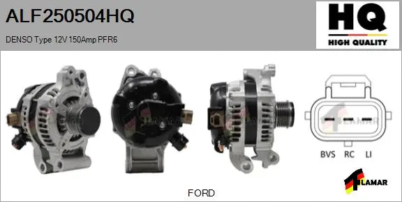 Alternator (ALF250504HQ)