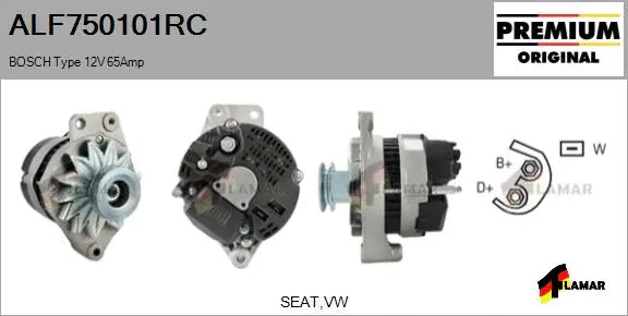 Alternator (ALF750101RC)