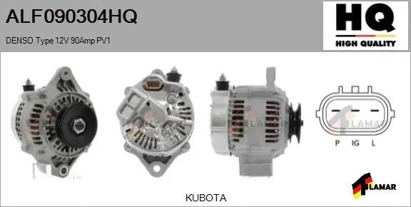 Alternator (ALF090304HQ)