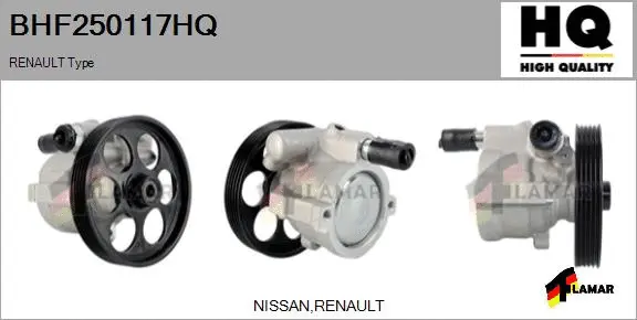 Hydraulic Pump, steering (BHF250117HQ)