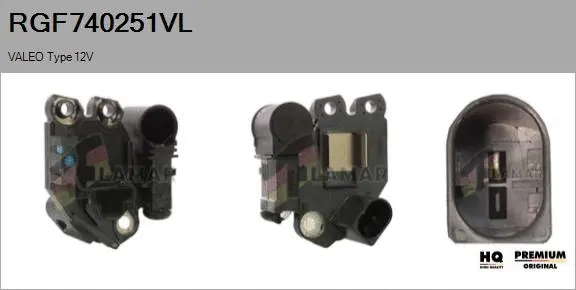 Alternator Regulator (RGF740251VL)
