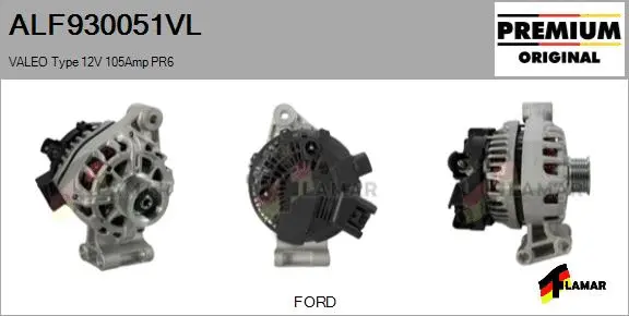 Alternator (ALF930051VL)