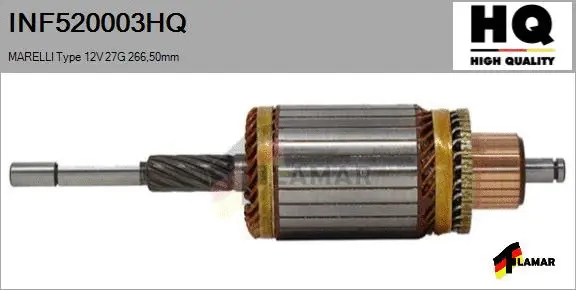 Armature, starter (INF520003HQ)