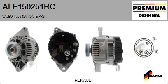 Alternator (ALF150251RC)