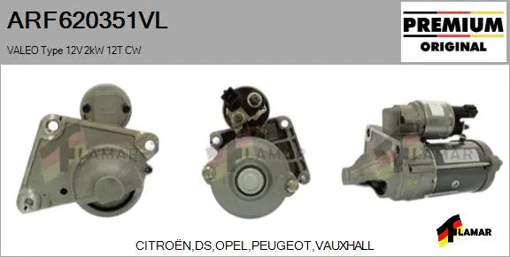 Starter (ARF620351VL)