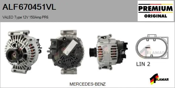 Alternator (ALF670451VL)