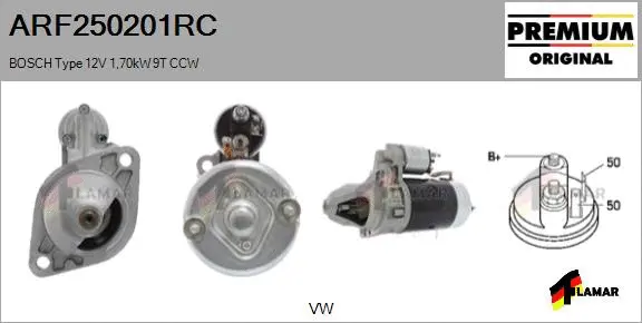 Starter (ARF250201RC)