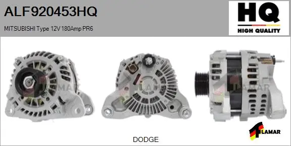 Alternator (ALF920453HQ)