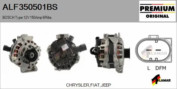 Alternator (ALF350501BS)