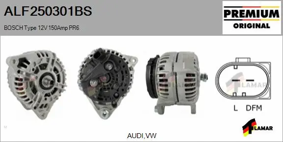 Alternator (ALF250301BS)