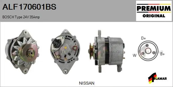 Alternator (ALF170601BS)