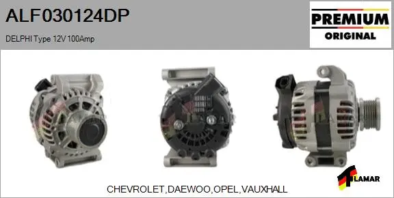 Alternator (ALF030124DP)