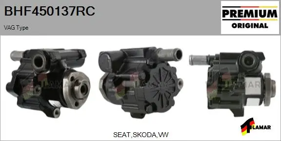 Hydraulic Pump, steering (BHF450137RC)