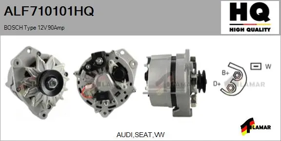 Alternator (ALF710101HQ)