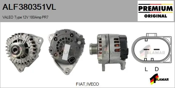 Alternator (ALF380351VL)