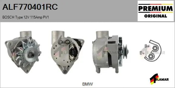 Alternator (ALF770401RC)