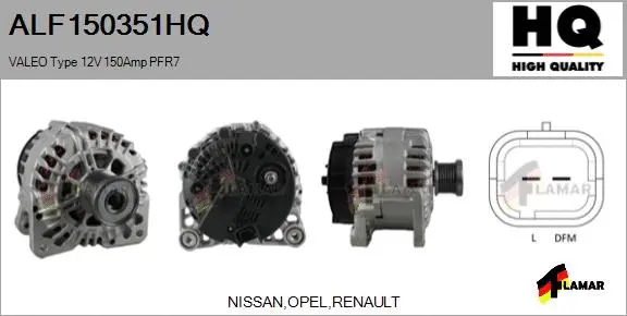 Alternator (ALF150351HQ)