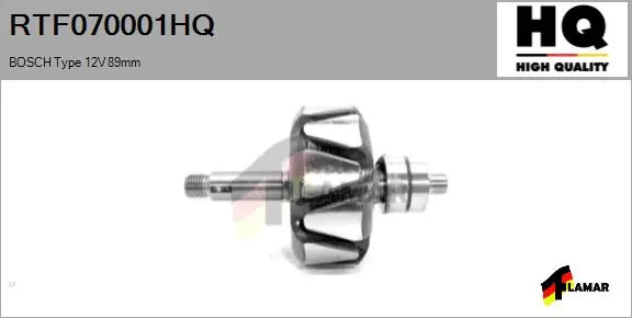 Rotor, alternator (RTF070001HQ)