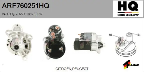 Starter (ARF760251HQ)