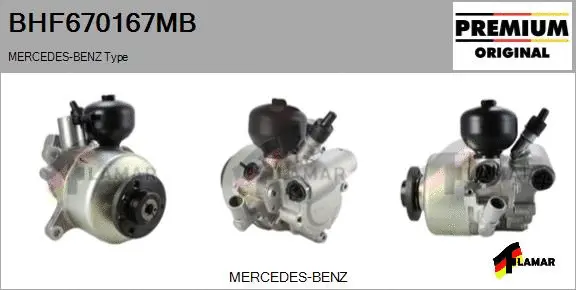 Hydraulic Pump, steering (BHF670167MB)