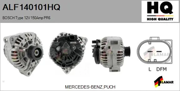 Alternator (ALF140101HQ)