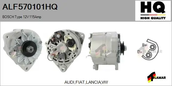 Alternator (ALF570101HQ)