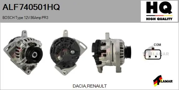 Alternator (ALF740501HQ)