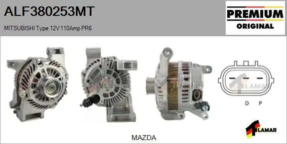 Alternator (ALF380253MT)