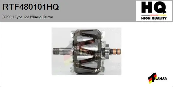 Rotor, alternator (RTF480101HQ)