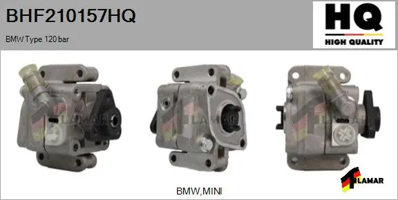 Hydraulic Pump, steering (BHF210157HQ)