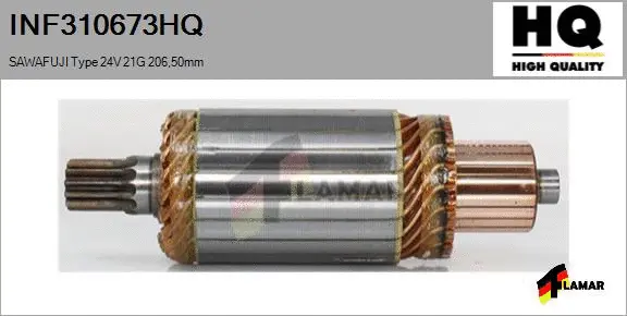 Armature, starter (INF310673HQ)