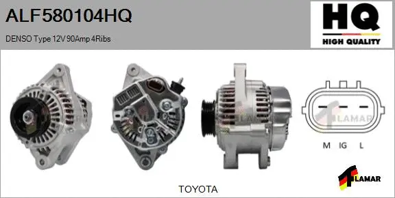 Alternator (ALF580104HQ)
